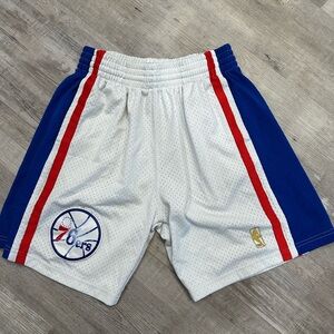 Throwback Philadelphia 76ers Shorts